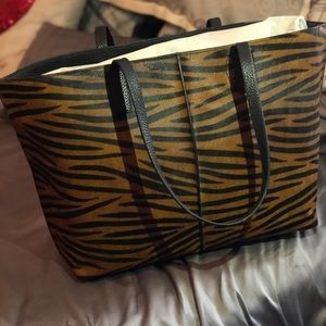 Tiger Print Tote
